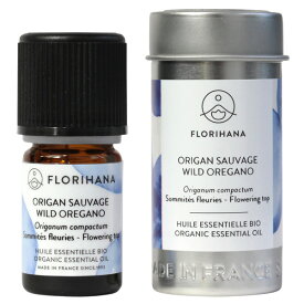 フロリハナ オレガノ5.4ml エッセンシャルオイル オーガニック /フロリハナ (FLORIHANA)