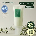 ＼クーポンで最終27％OFF+送料無料+P2倍／【 アロマティカ 公式 】【 ローズマリー スカルプ スクラブ 165g 】 ヘッド…