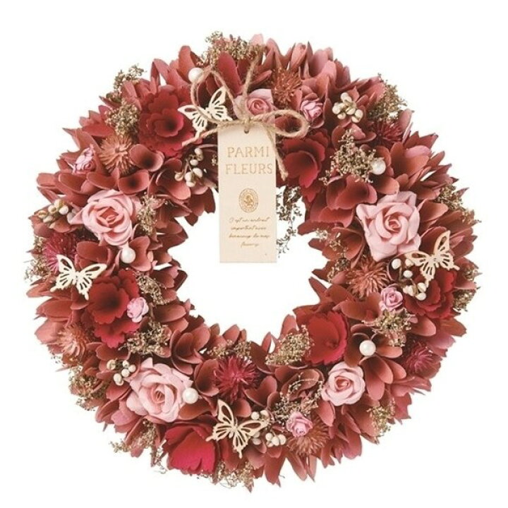 楽天市場】リース 春 春リース スプリングリース 花輪 玄関アート  