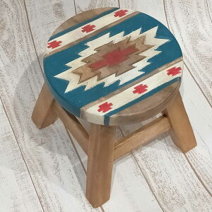 子供用椅子 ブルー(床キズ防止脚裏保護付)ウッドスツール 木製スツール ミニスツール ステップ子ども用 椅子 いす イス 丸椅子 ベビーチェア 花台オブジェ おしゃれ お洒落 オシャレ インテ