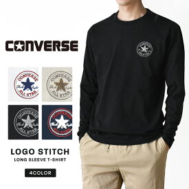 CONVERSE コンバース ワンスター 刺しゅうロゴ 長袖Tシャツ メンズ レディース クルーネック【ゆうパケット送料無料】【2-A6S】