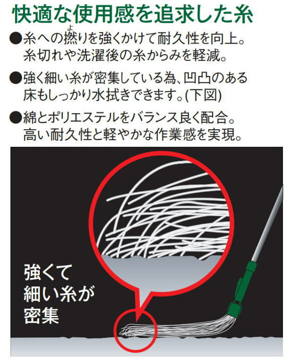 楽天市場】FXモップ替糸(J)24cm 260gCL-374-421 〜テラモト〜『モップ』『フレキシブルシリーズ』 : AROTHO 楽天市場】FXモップ替糸(J)24cm 260gCL-374-421 〜テラモト〜『モップ』『フレキシブルシリーズ』 : AROTHO
