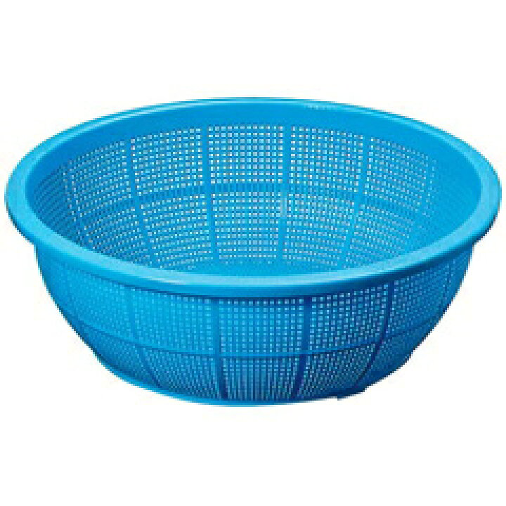イケダ DX丸ザル 4号(ブルー)#4〜池田プラスチック販売〜 AROTHO 池田プラスチック販売 イケダ DX丸ざる/ 4号 ブルー