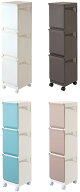 クレバン　ハーフ　ランドリーボックス3段Clevan Half 3段～平和工業～ ランドリーバスケット