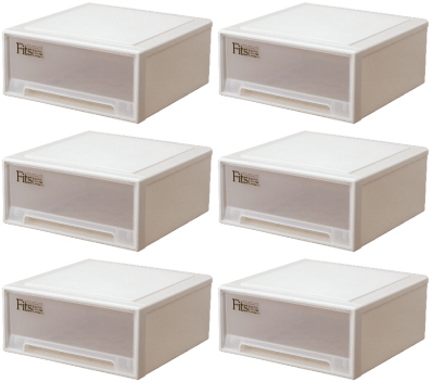 収納ケースのトップブランド収納力と頑丈さで選ぶならFitsケースシリーズ 天馬 クリスマスファッション フィッツケース ワイド リビング収納シリーズ お買い得6個セット 定番 収納ケースといえばFitsケース