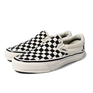 y15܂ł̂őIIzVANS oY NVbN Xb| Xj[J[ MTE SLIP-ON REISSUE 98 Black Marshmallow Checkerboard ( @Y `FbN `FbJ[ Y fB[X Ki VN0