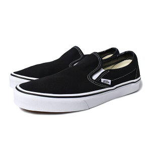 [N[|P2{I]VANS oY NVbN Xb| Xj[J[ CLASSIC SLIP-ON "BLACK WHITE" ( @Y  ubN Y fB[X Ki VN000EYEBLK )
