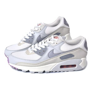 [}\N[|zzI]NIKE iCL EBY GA}bNX 90 fB[X Xj[J[ WMNS AIR MAX 90 "SUMMIT WHITE/ WOLF GREY/BEYOND PINK" (  zCg 95 DH8010-107 )