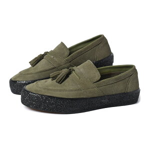 LAST RESORT AB Xg][g [t@[ Xj[J[ LOAFER VM005 SUEDE "OLIVE" ( XP[g SKATE I[u XG[h  J[L Y fB[X )
