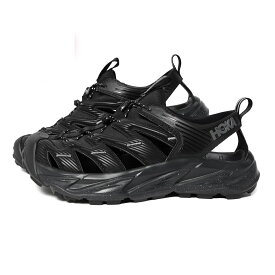 [お買い物マラソン限定クーポン配布中！！]HOKA ONE ONE ホカオネオネ ホパラ ランニング スニーカー HOPARA BLACK ( 黒 ブラック サンダル SANDAL メンズ 1123112-BCSTL )
