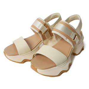 [�N�[�|����P2�{�I]SOREL �\���� �L�l�e�B�b�N �C���p�N�g �X�����O�o�b�N �q�[�� �T���_�� KINETIC IMPACT SLINGBACK HEEL SANDAL HONEY WHITE ( NL4951-293 )