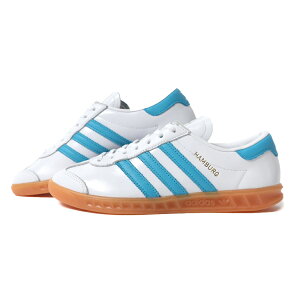 [N[|P2{I]adidas AfB_X nuO Xj[J[ HUMBURG W White Blue Gum (   zCg u[ no[O fB[X EBY JI2625 )