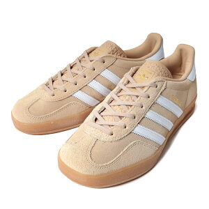 y15܂ł̂őIIzadidas AfB_X K[ ChA Xj[J[ GAZELLE INDOOR MAGIC BEIGE/FTWR WHITE/GUM ( Kbc[ x[W  Y fB[X IH5482 )
