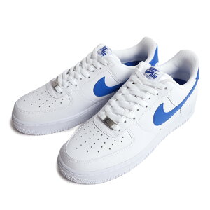 [15܂ł̂őII]NIKE iCL GAtH[X [ Xj[J[ AIR FORCE 1 '07 Hyper Royal (  zCg  u[ nCp[C Y FJ4146-113 )