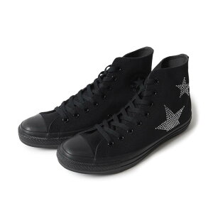 y15܂ł̂őIIzCONVERSE Ro[X I[X^[ CXg[ nC Xj[J[ ALL STAR RHINESTONE ST HI BLACK/BLACK (  ubN 31314161 )