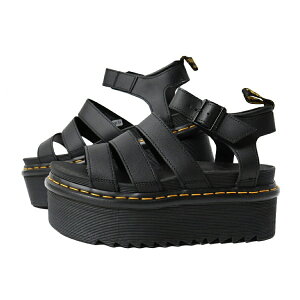 yN[|P2{zDr.Martens hN^[}[` uA NAbh U[ T_ BLAIRE QUAD STRAP SANDALS HYDRO LEATHER BLACK  ubN 27296001