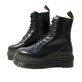 [クーポン＆P2倍]Dr.Martens ドクターマーチン 8ホール レザー シューズ ブーツ JADON 8EYE BOOT BLACK ( 黒 ブラック レースアップ 15265001 )