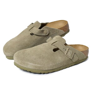 BIRKENSTOCK rPVgbN {Xg XG[h BOSTON SUEDE ( NARROW FIT ) Faded Khaki fB[X T_ J[L 1025844