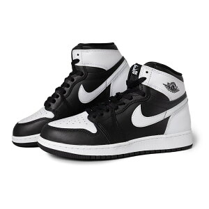 [15܂ł̂őII]NIKE AIR JORDAN 1 RETRO HIGH OG GS "BLACK WHITE" iCL GA W[_ nC g Xj[J[ ( fB[X EBY FD1437-010 )