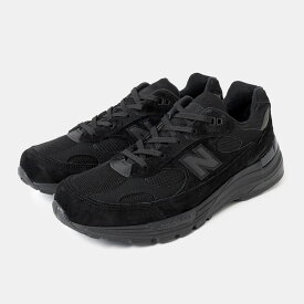 [クーポン＆P2倍!]NEW BALANCE ニューバランス 992 スニーカー U992TB "MADE IN USA" TRIPLE BLACK ( 黒 ブラック トリプルブラック 993 D メンズ )