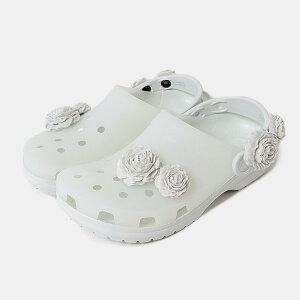y15܂ł̂őIIzcrocs Classic Frosted Bouquet Clog MOON LIGHT ( NbNX NVbN tXebh u[P NbO T_ fB[X  211486-1NK )