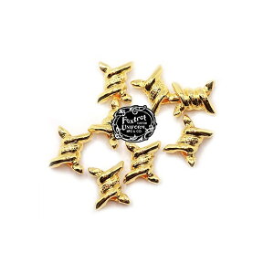 Foxtrot Uniform BARBWIRE DUBRAE 8PACK GOLD �t�H�b�N�X�g���b�g ���j�t�H�[�� �o�[�u���C���[ �f���u�� �X�j�[�J�[ ( �� �S�[���h �A�N�Z�T���[ )