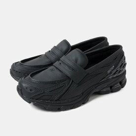 [クーポン＆P2倍！]NEW BALANCE ニューバランス 1906 ローファー スニーカー U1906LBN LOAFER BLACK LEATHER ( 黒 ブラック レザー NB メンズ レディース )