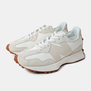 [15܂ł̂őII]NEW BALANCE j[oX 327 Xj[J[ WS327NKD WHITE BEIGE (  zCg x[W fB[X EBY )