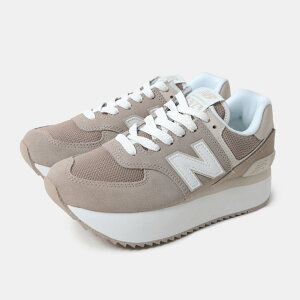 [15܂ł̂őII]NEW BALANCE j[oX 574 Xj[J[ WL574ZSM BEIGE ( 530 725  x[W uE F BROWN B fB[X EBY )