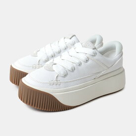 UGG アグ ウィメンズ イージー ダジット エッセンシャル スニーカー EZ-DUZZIT ESSENTIAL LACE UP WHITE ( 厚底 白 ホワイト レディース 1167499 )