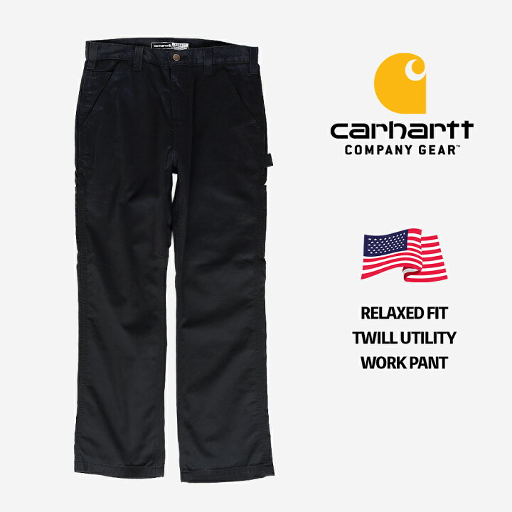 楽天市場】CARHARTT カーハート リラックス ワーク ツイル パンツ 