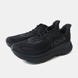 [お買い物マラソン限定クーポン配布中！！]HOKA ONE ONE ホカ オネオネ クリフトン ランニング スニーカー CLIFTON 10 WIDE BLACK ( 黒 ブラック メンズ レディース 1162032 BBLC )