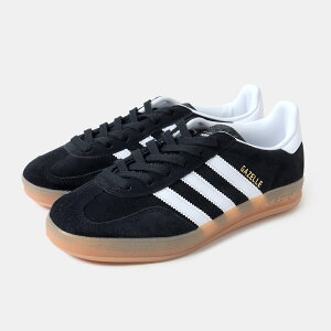 [15܂ł̂őII]adidas AfB_X K[ ChA Xj[J[ GAZELLE INDOOR CORE BLACK/FTWR WHITE/GUM ( Kbc[  ubN  zCg Y JI2060 )