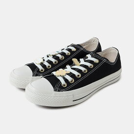 [10%OFF割引実施中！15時までのご注文で即日発送！！]CONVERSE コンバース オールスター スニーカー ALL STAR GD OX / CHIIKAWA BLACK ( ちいかわ 黒 ブラック レディース ウィメンズ グッズ 国内正規品 31315230 )