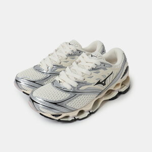 [N[|P2{I]MIZUNO ~Ym EF[u vtFV[ CtX^C Xj[J[ WAVE PROPHECY LS CREAM SILVER (  N[g Vo[ fB[X EBY D1GA251101 )