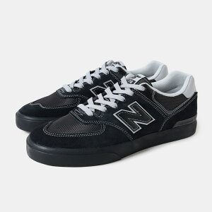 �C�O���� NEW BALANCE �j���[�o�����X �k�����b�N 574 �X�j�[�J�[ NM574VBB BLACK/GRAY ( �u���b�N �� �O���[ �D�F SKATE �X�P�[�g �����Y )