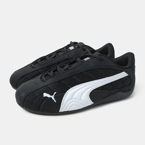 【15時までのご注文で即日発送!!】PUMA プーマ SPEEDCAT PLUS スピードキャット スニーカー BLACK ( ブラック 黒 メッシュ レディース 402995-04 )
