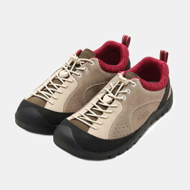 [P2倍＆クーポン]KEEN キーン ジャスパー ロックス エスピー スニーカー JASPER ROCKS SP BRINDLE/PLAZA TAUPE ( ベージュ アウトドア レザー メンズ 1030732 )