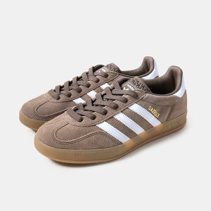 [}\N[|zzI]adidas AfB_X K[ Xj[J[ GAZELLE INDOOR EARTH STRATA/CLOUD WHITE/GOLD METALLIC ( x[W Kbc[  Y fB[X JQ0175 )