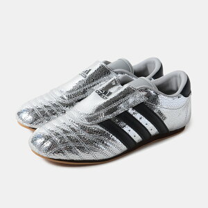 adidas AfB_X AfB_X eRh[ Xj[J[ TAEKWONDO W SILVER METALLIC/CORE BLACK/GUM ( Vo[  ؂ Y fB[X JH9664 )