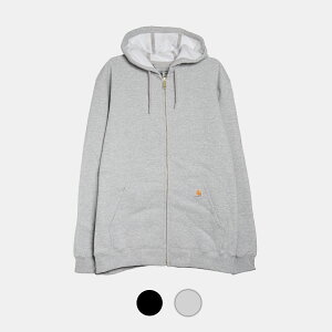 yN[|P2{zCARHARTT J[n[g XEFbg p[J[ t[fB[ [YtBbg ~bhEFCg tWbv Vc LOOSE FIT MIDWEIGHT FULL-ZIP SWEATSHIRT BLACK GRAY ( gbvX TOPS Y fB