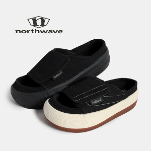 [}\N[|zzI]NORTHWAVE m[XEF[u GXvb\ Xbp T_ Xj[J[ ESPRESSO SLIPPERS SANDAL BLACK BLACK/WHITE (  ubN  zCg XCh  SLIDE NW