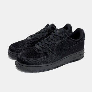 [15܂ł̂őII]NIKE iCL GAtH[X1 AIR FORCE 1 '07 Xj[J[ WMNS PONY HAIR BLACK ubN  nR |j[wA Y fB[X II7398-001
