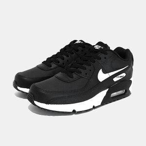 [15܂ł̂őII]NIKE iCL GA}bNX 90 Xj[J[ Air Max 90 LTR GS BLACK/WHITE ( ubN  zCg  fB[X  CD6864-029 )
