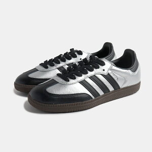 [15܂ł̂őII]adidas AfB_X SAMBA To Xj[J[ Vo[ ^bN OG SILVER METALLIC ( Y2K [eN F fB[X EBY KI8464 )