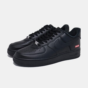 [}\N[|zzI]NIKE AIR FORCE 1 LOW / SUPREME BLACK × RED iCL GAtH[X 1 Vv[ Xj[J[ (  ubN AF1 {bNXS R{ Y CU9225-001 )