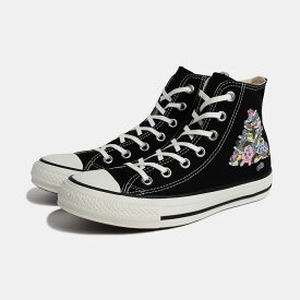 CONVERSE コンバース 可哀想に！ おぱんちゅうさぎ コラボ グッズ オールスター スニーカー ALL STAR KM HI / KAWAISOUNI! BLACK ( レディース ウィメンズ コラボ 31316590 )