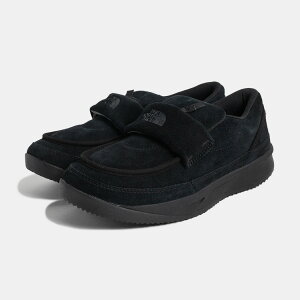 [15܂ł̂őII]Um[XtFCX kvV [t@[ XEF[h u[c THE NORTH FACE NUPTSE LOAFER SUEDE BLACK ( ubN g H~  Y NF52576KK )