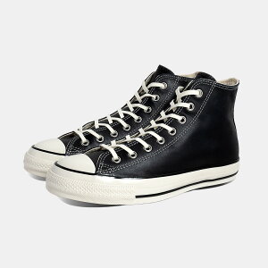 Ro[X I[X^[ U[ GCWh bNXh U[ Xj[J[ CONVERSE ALL STAR AGED WAXEDLEATHER HI BLACK ( v Y fB[X Be[W 31316560 )
