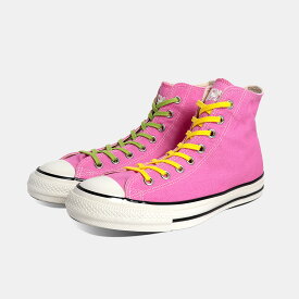 [10%割引実施中！]コンバース オールスター エイジド バックトゥザフューチャー コラボ スニーカー CONVERSE ALL STAR AGED HI BACK TO THE FUTURE PINK ( 名作 映画 メンズ レディース 31316510 )